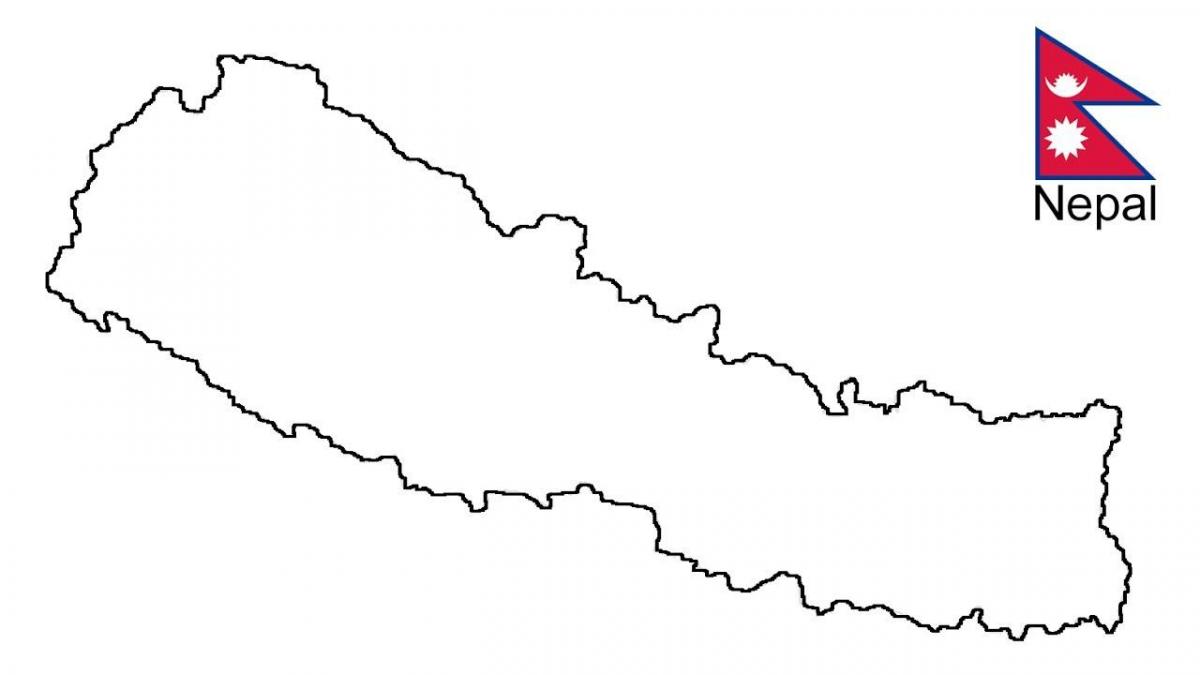 Zemljevid narisali nepal